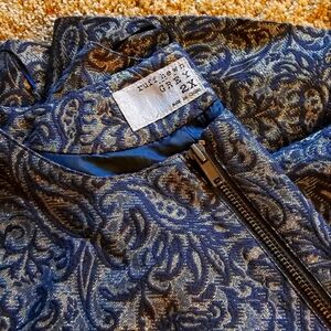 RUFFHEWN GREY Blue & Gold Blazer